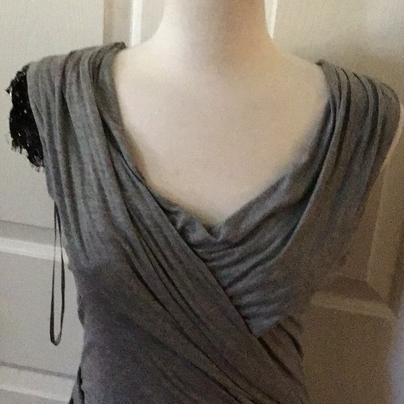 BCBG Gray Sleeveless Dress - Picture 3 of 8